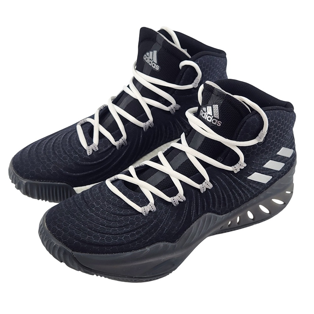 Adidas Crazy Explosive 2017 PK Mid Black White Mens 12 Boost BW0985 Basketball